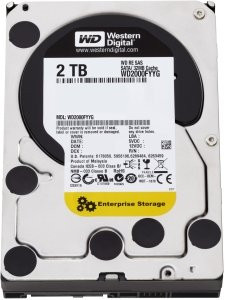 WD2000FYYG - WESTERN DIGITAL 2TB 7200RPM SAS-6Gb/s 32MB Buffer 3.5inch Low Profile Enterprise Hard Disk Drive