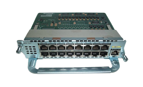 NME-16ES-1G - Cisco 3700 16-Ports 10/100Base-T 1GE Ethernet ERSW Channel SVC Module
