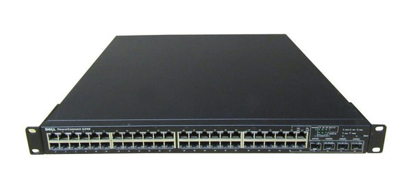 210-19068 - Dell Powerconnect 6248 48-Ports SFP 10/100/1000Base-T PoE Manageable Layer 2 Rack-mountable Gigabit