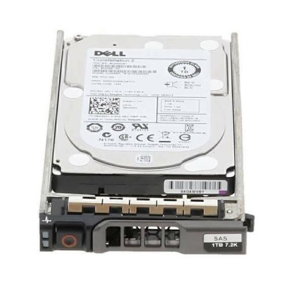 XCTT1 - Dell 1TB 7200RPM SAS 6GB/s Hot-Pluggable 2.5-Inch Hard Drive for PowerEdge Server