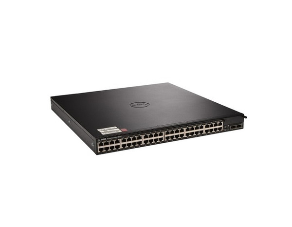 0P8RHX - Dell PowerConnect 8164 48 x Ports 10GBase-T + 2 x QSFP+ Ports Layer 3 Managed 1U Rack-mountable Gigabit Ethernet Network Switch
