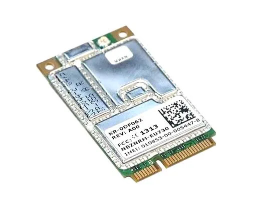 0DF062 - Dell Wireless 5500 Mini-PCI Express WWAN Network Card for Latitude D620 / D820
