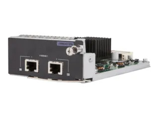 JH156A - HP Dual-Ports RJ-45 10Gbps 10GBase-T Module for FlexNetwork 5130 HI and 5510 HI Switches