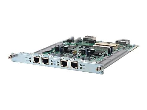 JG446A - HP Quad-Ports RJ-11 FXS HMIM Module for MSR4000 Router Series