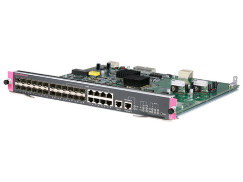 JD224A - HP 12-Port 1000Base-X Gigabit Fabric Module 384Gb/s for FlexNetwork 7500 Switches Networking