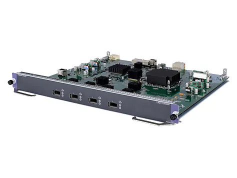 JD235A - HP Quad-Ports 10Gbps Gigabit Ethernet XFP SD Module for FlexNetwork 7500 Switch