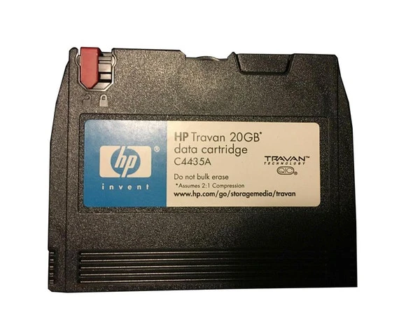 C4435A - HP Travan TR-5 Data Cartridge TR5 10GB Native / 20GB Compressed 739.99 ft Tape Length