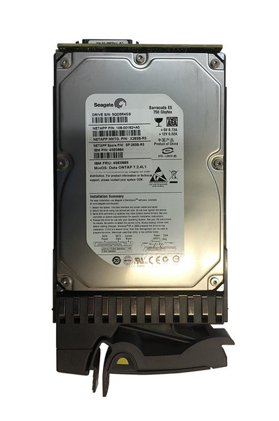 X283B-R5 - NetApp 750GB 7200RPM SATA 3Gb/s 3.5-Inch Hard Drive for FAS2020/2050