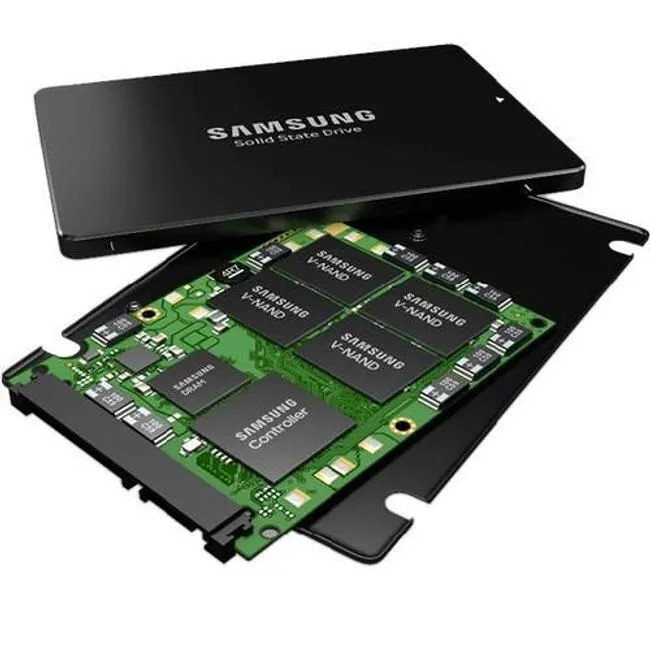 Samsung MZ7L37T6HBLA-00A07 7.68TB SATA 6Gb/s 2.5" — Samsung PM893 7.68TB SATA 6Gb/s 2.5" Enterprise SSD