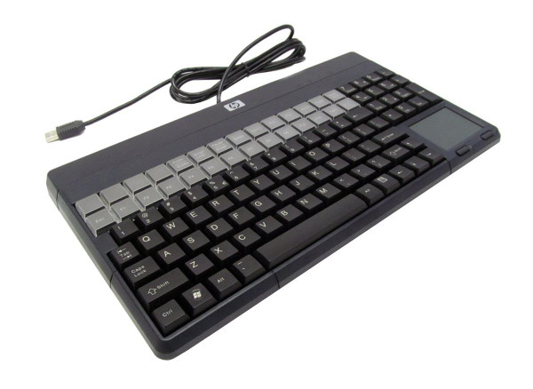 FK221AA#ABA - HP FK221AA POS Keyboard 106 Keys QWERTY Layout 28 Relegendable Keys USB FK221AA ABA