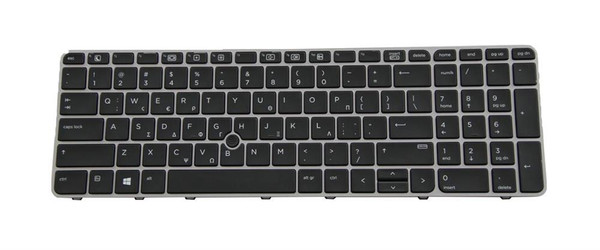 836623-081 - HP Backlit Keyboard for EliteBook 755 G3