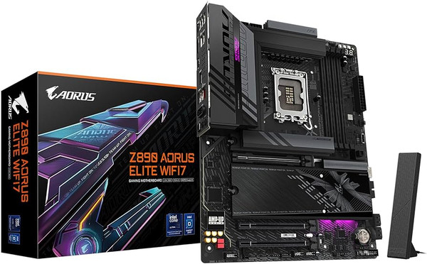Z890 A ELITE WIFI7 - GIGABYTE Z890 ATX LGA 1851 Motherboard DDR5 Intel Core Ultra Series 2 WIFI7 ICE