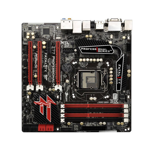 Z77-PROFESSIONAL-M - ASRock Socket LGA 1155 Intel Z77 Chispet 3rd/ 2nd Generation Core i7 / i5 / i3 / Xeon / Pentium / Celeron Processors Support DDR3
