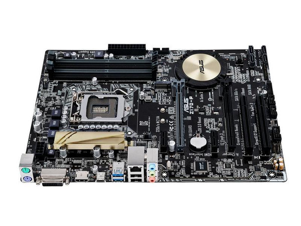 Z170-P - Asus Socket LGA 1151 Intel Z170 Chipset 7th/6th Generation Core i7 / i5 / i3 / Pentium / Celeron Processors Support DDR4 4x DIMM