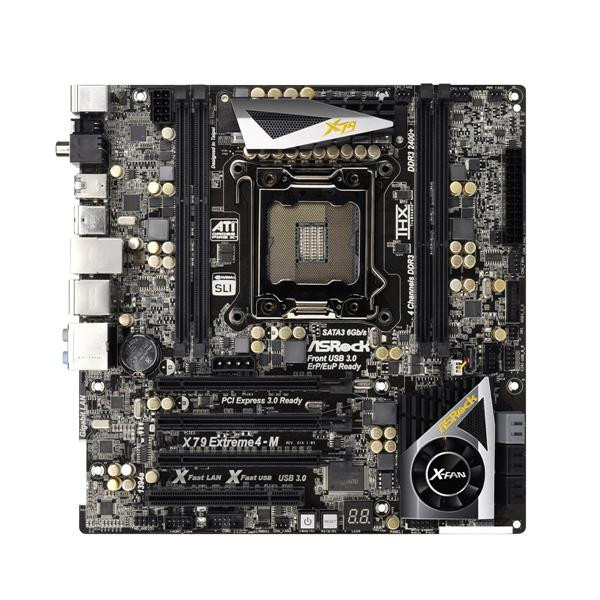 X79-EXTREME4-M - ASRock X79 Extreme4-M Micro-ATX LGA2011 Motherboard for Intel Core i7 Processors
