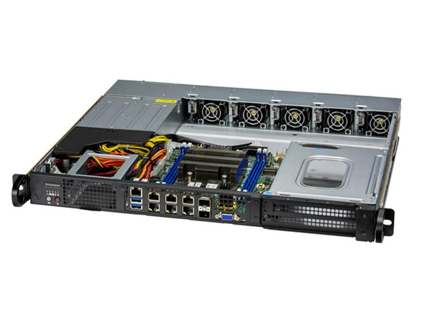 SYS-110D-4C-FRDN8TP - SuperMicro Barebone SuperServer 1U Intel Xeon D-2712T 4C/8T 1.9 GHz Barebone