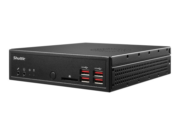 PIB-DH32U511 - Shuttle XPC slim Barebone DH32U5 Intel i5-1135G7 4x HDMI 2.0b 2x LAN