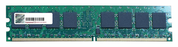 TS512MNEM051 - Transcend 512MB DDR-333MHz PC2700 Non-ECC Unbuffered CL2.5 184-Pin UDIMM 2.5V Dual Rank Memory Module
