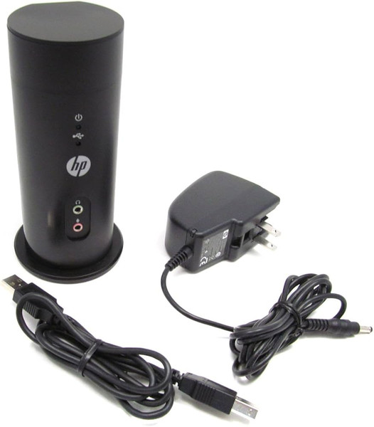 AQ731AA#ABA - HP USB 2.0 Port Replicator with RJ45 Audio In/Out for Envy Pavilion EliteBook Laptop Series Essential Connectivity