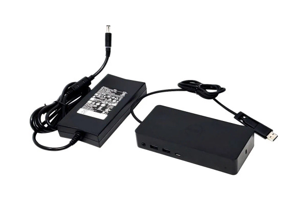 5M48M - Dell USB 3.0 2 x USB 2.0 2 x Display 1 x Network RJ-45 Docking Station with 65-Watts Adapter for Latitude