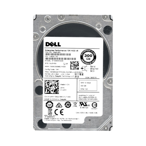 ST300MM0008-HP - HP 300GB 10000RPM SAS 12Gb/s 128MB Cache SFF 2.5-Inch Hard Drive
