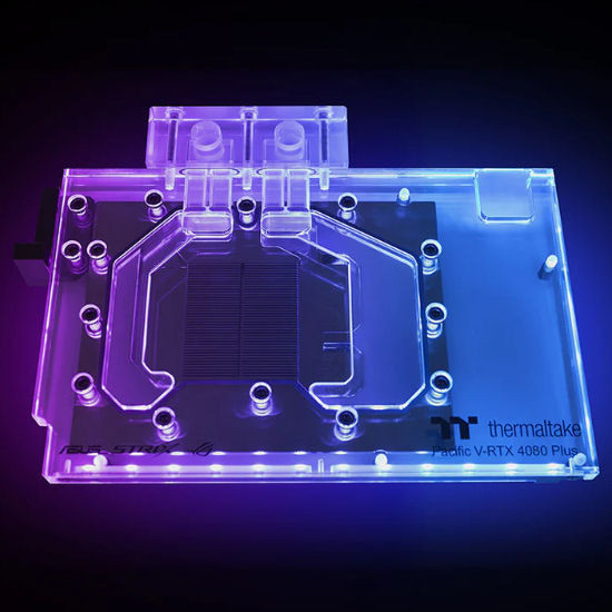 CL-W380-PL00SW-A - Thermaltake Waterblock Acrylic Copper Transparent