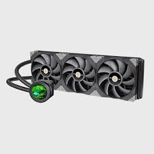 CL-W366-PL14BL-A - Thermaltake Ultra-Performance 420mm AIO Liquid CPU Cooler with Low-Noise 500 RPM Operation