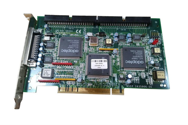 AHA-3940U - Adaptec Dual Channel 32-Bit PCI SCSI Host Adapter Card for Enterprise Storage
