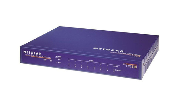 FVS318NA - Netgear ProSafe VPN Firewall 8 with 8-Ports 10/100Mbps Switch