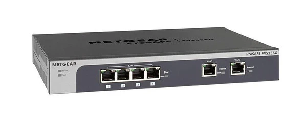 FVS336G-200NAS - Netgear ProSafe 4-Ports RJ-45 10Base-T/100Base-TX/1000Base-T Gigabit Ethernet SSL VPN Firewall with 2x