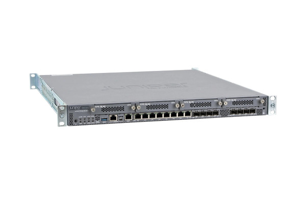 SRX345-SYS-JB-T - Juniper SRX345 Security Appliance with 8 x RJ-45 Ports and 8 x SFP Ports