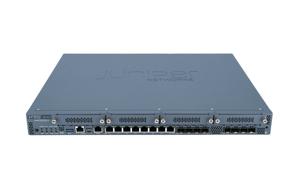 SRX340-SYS-JB-T - Juniper Networks SRX340 16 x Ports GE + 4 x MPIM slots 4G RAM, 8G Flash F to B airflow 1U Rack Mountable Security Appliance Firewall