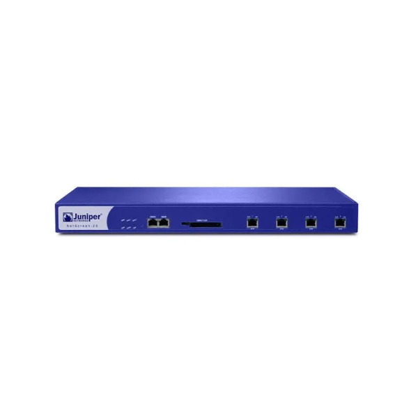 NS-025-003 - Juniper Networks NetScreen 25 4 x Ports 10/100Base-TX 1U Rack-mountable VPN Network Security Firewall
