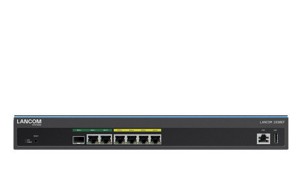 62146 - Lancom 1930EF Multi-WAN SD-WAN gateway with 1x SFP/TP WAN Ethernet load