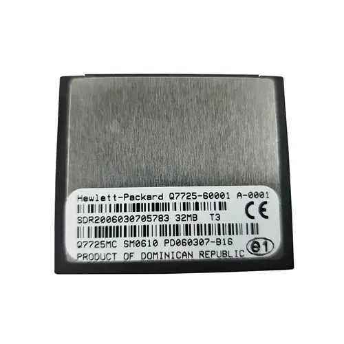 Q7725MC - HP 32MB Compact Flash Firmware Memory for Color LaserJet 3600 Series Multifunction Printer