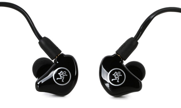 MP-240 - Mackie Wired Music 20 20000 Hz Headphones Black