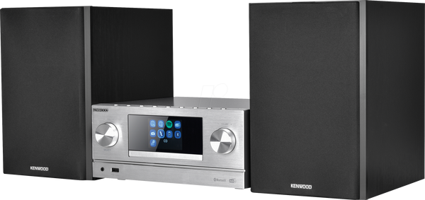 M-9000S-S - JVC KW Micro-Hifi-System Internet Radio DAB+ CD 100 Watt 7.1