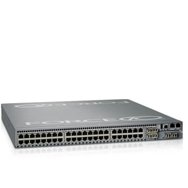 YWMNY - Dell Force10 S60-44t 44 x Ports 10/100/1000Base-T + 4 x SFP Ports Layer 3 Managed 1U Rack-mountable Gigabit Ethernet Network Switch