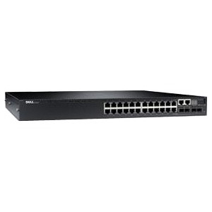 Y4C5N2024NZ - Dell PowerConnect N2024 24 x Ports 1000Base-T + 2 x SFP+ Ports Layer 3 Managed 1U Rack-mountable Gigabit Ethernet Network Switch