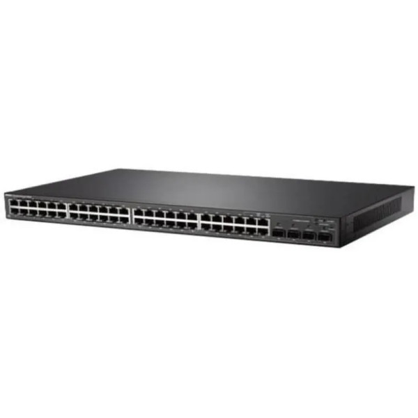 Y953J - Dell PowerConnect 2848 48-Ports 10/100/1000Base-T + 4 x Combo SFP Rack-mountable 1U Layer 3 Managed Gigabit Ethernet Switch