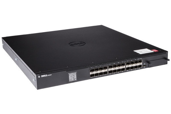XRW28 - Dell PowerConnect N4032F 24 x Ports 10 Gigabit Ethernet SFP+ Stackable Layer3 Managed 1U Rack-mountable Gigabit Ethernet Network Switch