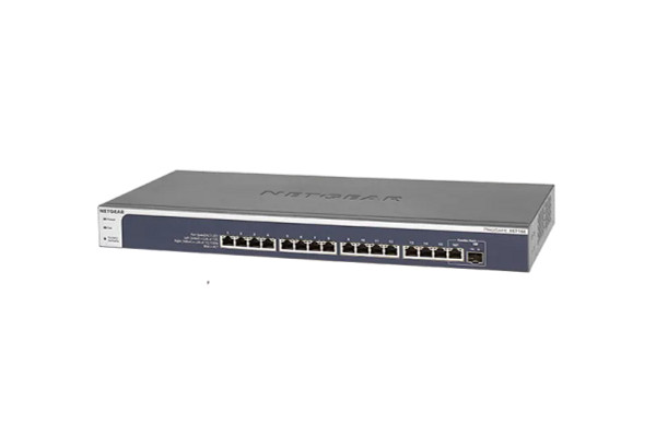 XS716E - Netgear Prosafe 16 x RJ-45 Ports 10GBase-T + 1 x SFP+ Port Layer 2 Managed Gigabit Ethernet Plus Network Switch