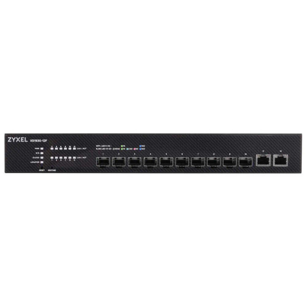 XS1930-12F-ZZ0101F - Zyxel XS1930-12F Switch intelligent 10 x 1 Gigabit 10 SFP++ 2 Switch