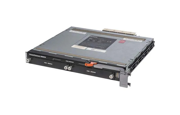 X6G3G - Dell PowerConnect M-Series M8024 24 x Ports SFP+ 10GBase-T 10 Gigabit Ethernet Layer3 Managed Switch Module for M1000E Blade Enclosure