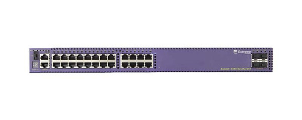 X450-G2-24p-GE4 - Extreme Networks X450-G2 Series 24 10/100/1000BASE-T POE+ SFP+ Switch