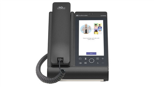 TEAMS-C470HDPS-DBW - AudioCodes IP Phone Black