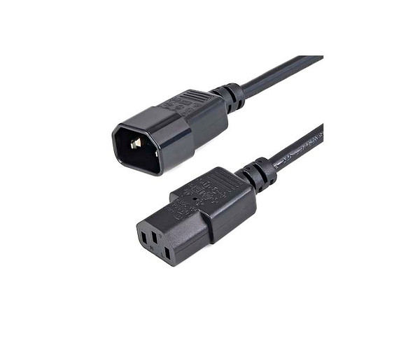 PXT1001M - StarTech 1m Standard Computer Power Cord Extension C14 to C13