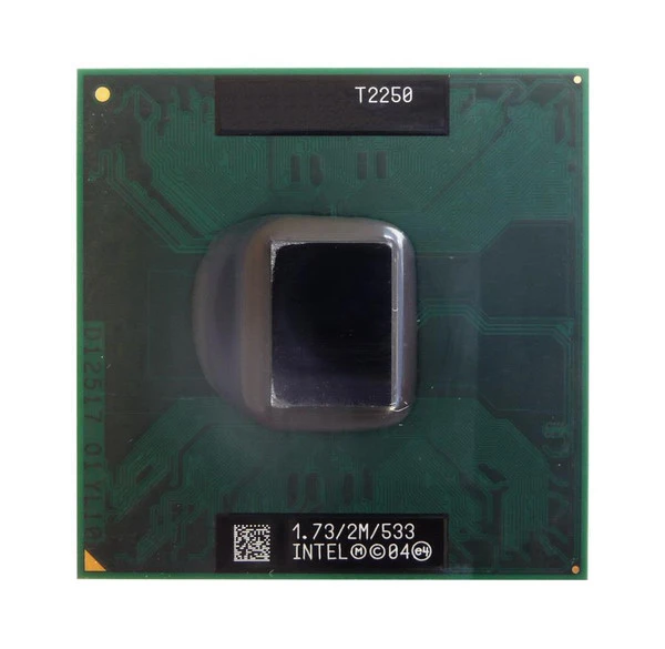 430851-001 - Intel Core Duo T2250 Dual Core 1.73GHz 533MHz FSB 2MB L2 Cache Socket PGA478 Mobile Processor