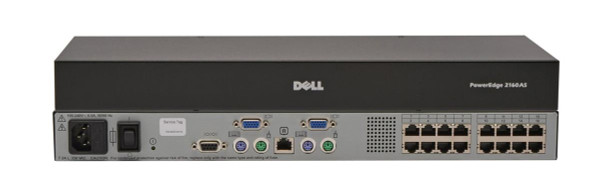 W7941 - Dell PowerEdge 2160AS 16 x Ports PS-2 Usb Console KVM Switch