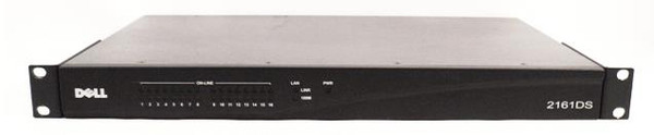 TC693 - Dell PowerEdge 2161DS-2 16-Port RJ-45 Remote KVM Console Switch with GE SVGA USB 2.0 Connectivity
